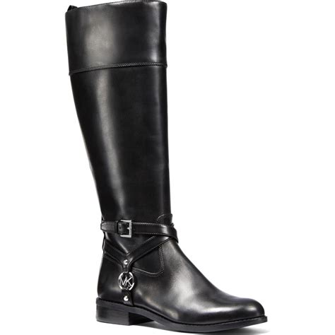 michael kors preston riding boots|michael kors cowboy boots.